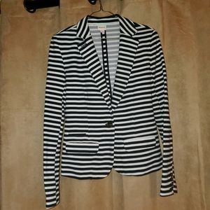 Striped women's blazer x-small